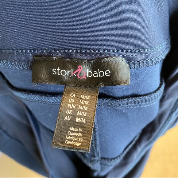 Stork and Babe Stretchy Maternity Pants - Picture 6 of 8